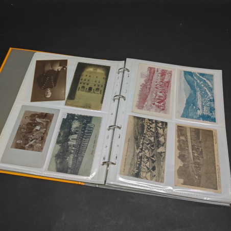 Lotto di 115 cartoline, foto, buste celebrative Accademia Militare di Modena