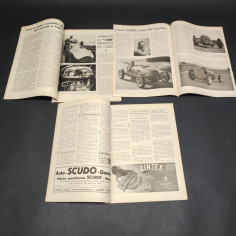 Lotto di 3 numeri della rivista Auto italiana 1946. Ingiallimenti, sbucciature 2