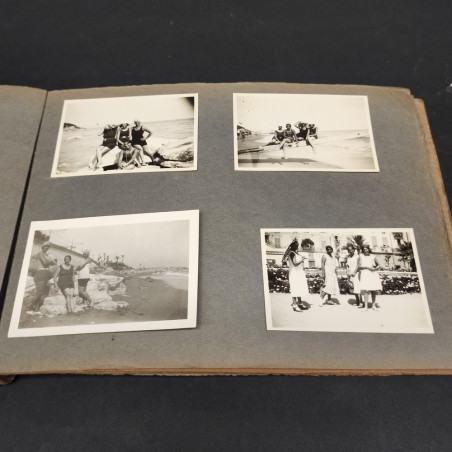 Album fotografico anni 1925-26-27, gite di famiglia. Ingiallimenti