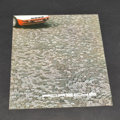 Catalogo Porsche pieghevole modelli 924/924Turbo, 911 SC/911Turbo； 928/928S