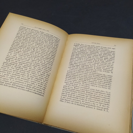 Volume Il libro di Andrée - Con L'Aquila verso il Polo, Mondadori 1930 con mappa