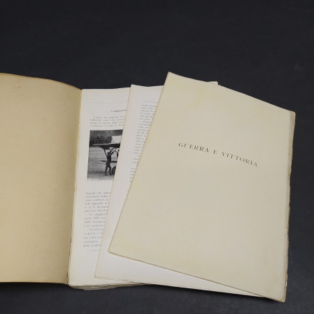 Volume Guerra e Vittoria (1915-1918), Pietro Maravigna con pagine staccate