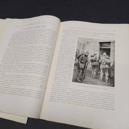 Volume Guerra e Vittoria (1915-1918), Pietro Maravigna con pagine staccate