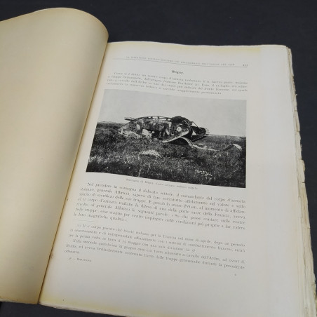 Volume Guerra e Vittoria (1915-1918), Pietro Maravigna con pagine staccate