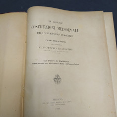 Volume Costruzioni Medioevali dell'Appennino Modenese, Vincenzo Maestri, 1900 2