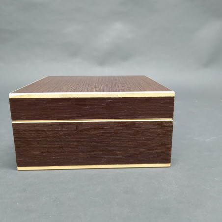 Cofanetto per orologi Eberhard in legno con garanzia Gilda Eberhard da compilare