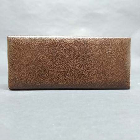 Cofanetto Jaeger LeCoultre in pelle testa di moro con garanzia in bianco
