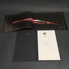 Cartellina stampa e opuscolo delle automobili Cizeta Moroder, Salone 1991 2