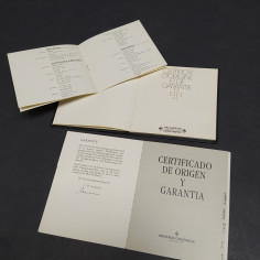 Lotto di 2 garanzie Vacheron Constantin, libretto assistenza. Piccole spellature 2