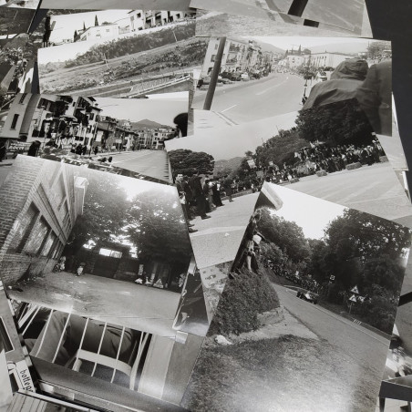 Lotto di 99 foto in bianco/nero del Circuito del Garda anni '60. Ben conservate
