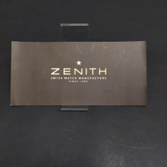 Cartoncino di richiesta di garanzia al servizio clienti degli orologi Zenith