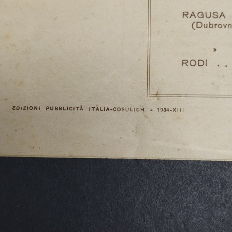 Catalogo Crociere di primavera 1935 Italia-Cosulich. Fioritura della carta
