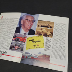 Opuscolo Ferrari 90 per il compleanno di Enzo Ferrari. Buone condizioni 2