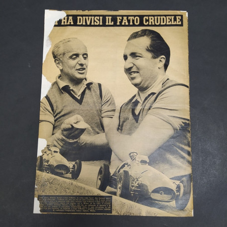 Numero speciale della rivista Lo sport per la morte di Alberto Ascari, 1955