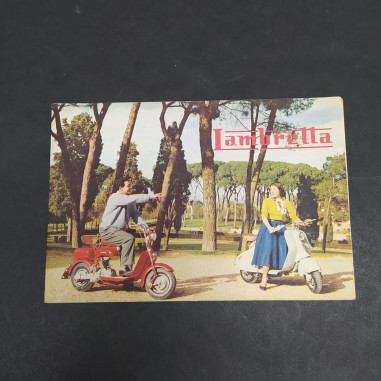 Catalogo della motocicletta Lambretta 125 fd, anni '50 in lingua olandese