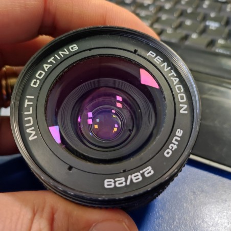 PENTACON ottica auto 2.8/29 multi coating attacco a vite