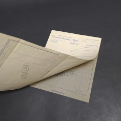 Bolle di consegna inusate delle officine meccaniche Landini e figli di Fabbrico 2