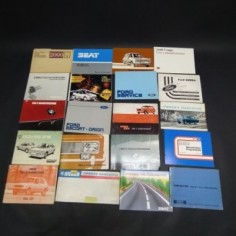 20 libretti uso e manutenzione misti Simca, Rover, Volvo. Condizini mediocri
