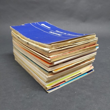 Blocco libretti uso e manutenzione misti Audi, Talbot, Volkswagen. Mediocri