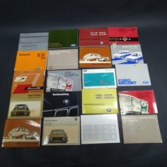 Lotto libretti uso e manutenzione misti Rover, Audi, Volkswagen, BMW. Mediocri