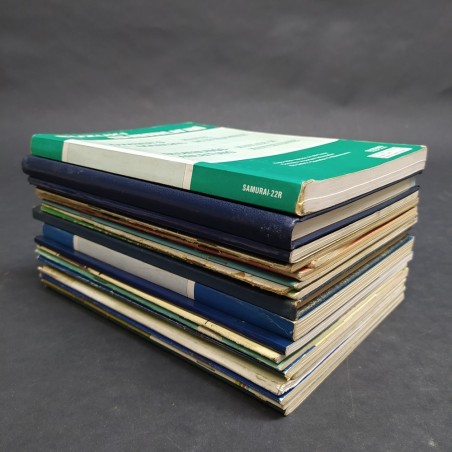 20 libretti uso e manutenzione misti Austin, BA3, Dacia. Conservazione mediocre