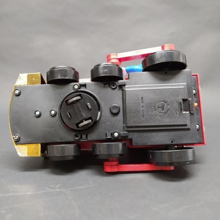 Locomotiva giocattolo Bronco Train a batteria con effetti luminosi e sonori