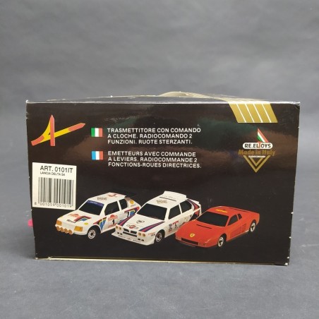Modellino di Lancia Delta da corsa a batteria con radiocomando Re El Toys