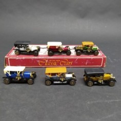 Set di 6 modellini in metallo di auto d'epoca Classic Cars, confezione originale 2