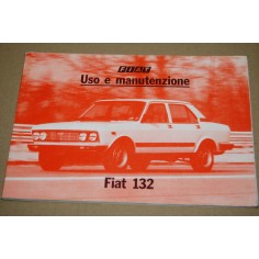 LIBRETTO USO MANUTENZIONE FIAT 132 1° ed. II 1977 OTTIME CONDIZONI