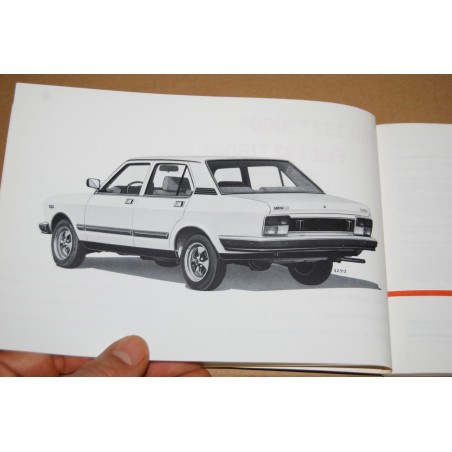 LIBRETTO USO MANUTENZIONE FIAT 132 1° ed. II 1977 OTTIME CONDIZONI
