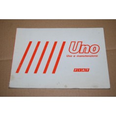 LIBRETTO USO MANUTENZIONE FIAT UNO 1° ed. I 1984 - MOLTO BUONO
