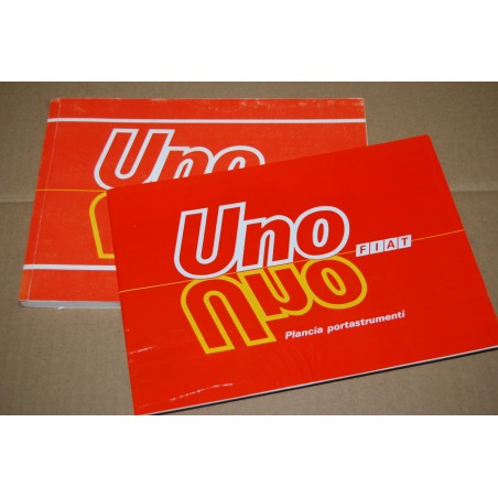 LIBRETTO USO MANUTENZIONE FIAT UNO  3° ed. IX 1987 - MOLTO BUONO