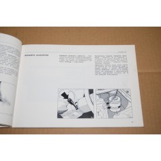 LIBRETTO USO MANUTENZIONE OPEL ASCONA MANTA DICEMBRE 1975 - OTTIMO 2