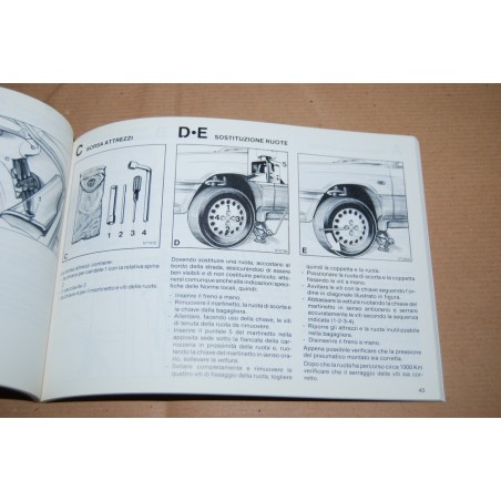 LIBRETTO USO MANUTENZIONE ALFA ROMEO 33 1.8 TD 1° ED. 1988 OTTIMO