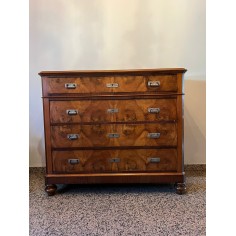 Cassettone fine 800 impiallacciato 113x130x60 cm