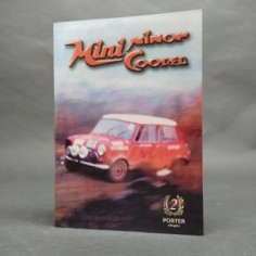 Opuscolo celebrativo Mini Minor Cooper 2 con poster allegato. Ben conservato