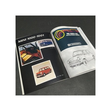 Opuscolo celebrativo Mini Minor Cooper 2 con poster allegato. Ben conservato