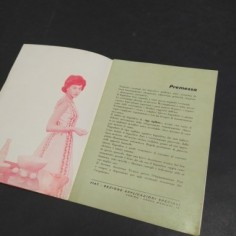 Libretto d'istruzioni Frigorifero Fiat da 225 lt anni '50. Condizioni mediocri 2
