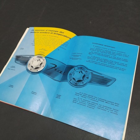 Libretto d'istruzioni Frigorifero Fiat da 225 lt anni '50. Condizioni mediocri