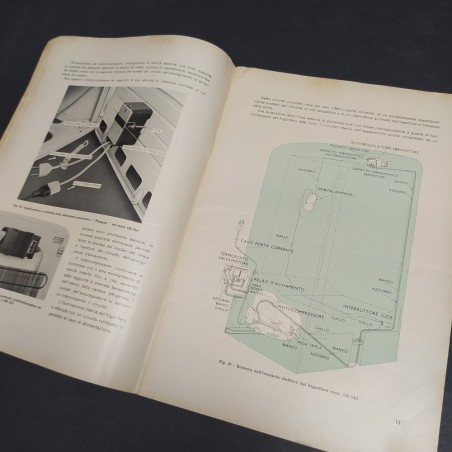 Libretto d'installazione e uso frigorifero Fiat mod. 125/155/240 lt anni '50