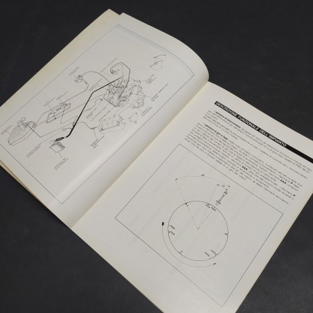 Libretto Scuola assistenza auto Alfa Romeo Sistema CEM 6V iniezione 1985
