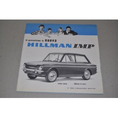 PROSPEKT DEPLIANT BROCHURE HILMAN IMP POSTER 6 PAGINE ITALIANO