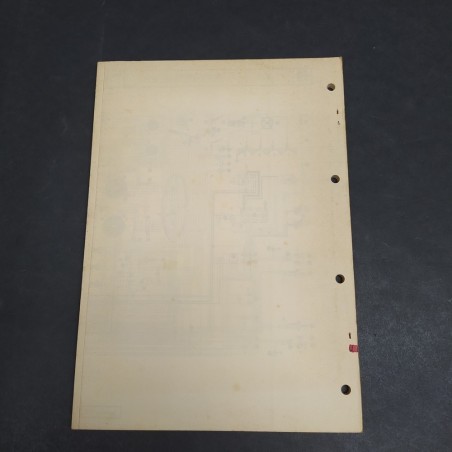 Libretto auto Alfa Romeo GT Junior 1.3 / 1.6 del 1973, rilegatura a spille