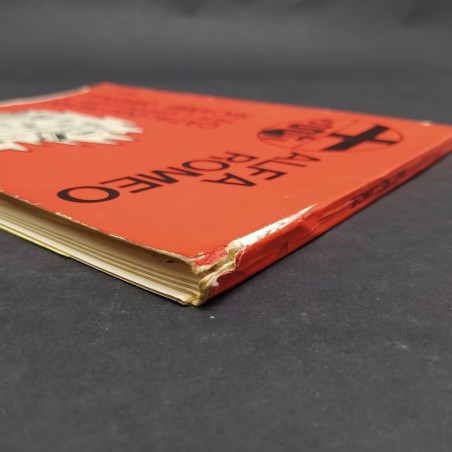 Catalogo dei ricambi meccanici originali Alfa Romeo 1972. Condizioni mediocri