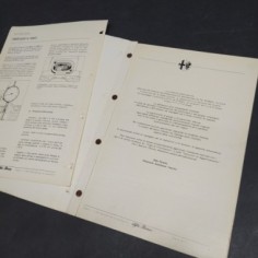 Manuale per riparazioni Alfa Romeo motore Diesel Giulia A11/F11/A12/F12. Polvere 2