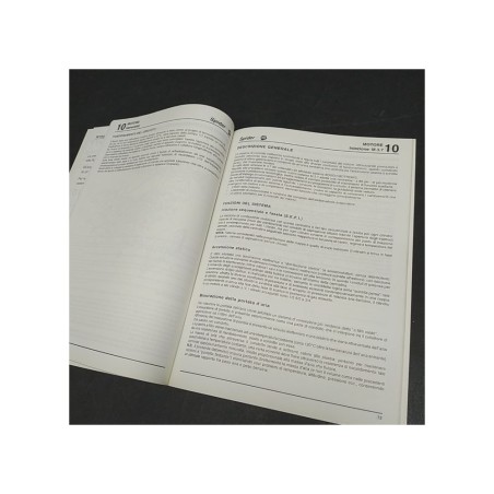 Monografia didattica per meccanici per auto Alfa Romeo Spider/GTV, 1994. Polvere