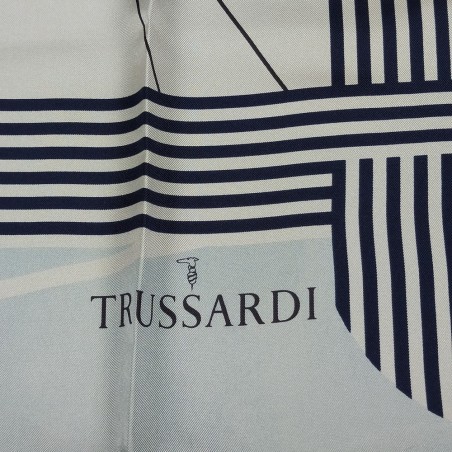 Foulard Trussardi in 100% seta 87x87 cm nuovo