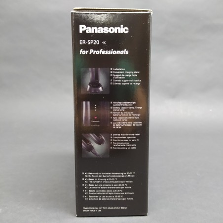 Panasonic ER-SP20-K rasoio professionale a lamina – usato in ottime condizioni