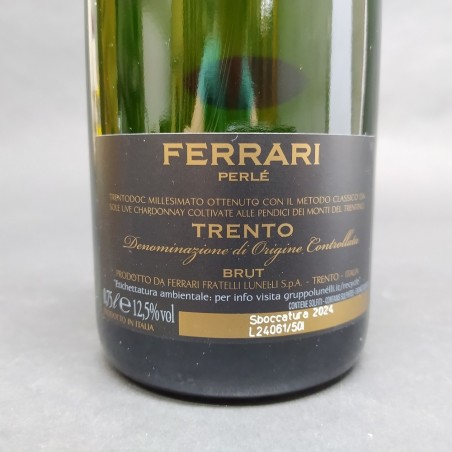 Ferrari Perlè Trentodoc 2018 75 cl 12,5 %