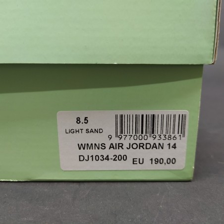 Nike Air Jordan 14 Retro "Ginger Light Bone" x Jayson Tatum n° 8,5 pari 40